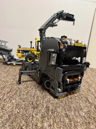 Volvo crane truck