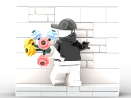 Banksy Flower Thrower / Love is in the air
