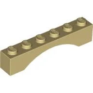 Brick Arch 1 x 6 / Tan