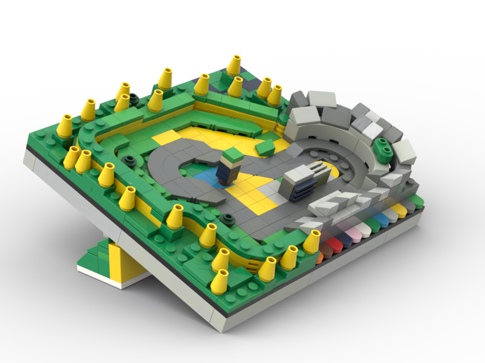 Lego Luigi Circuit: Mario Kart Wii