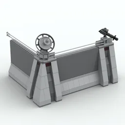 Fortified wall (Sci-FI / Star Wars style)