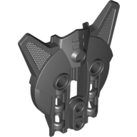 Lego Large Figure Shield, Type 2 / Black
