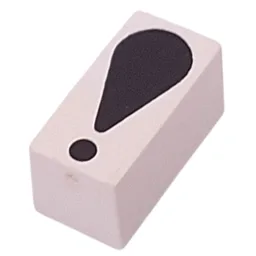 Modulex Tile 1 x 2 with Black '!' Print, without Internal Supports