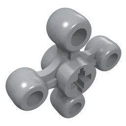 Technic Knob Wheel / Light Bluish Gray