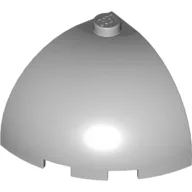Brick Round Corner 3 x 3 x 2 Dome Top / Light Bluish Gray