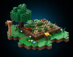 Block Accurate Village Farm (modular)