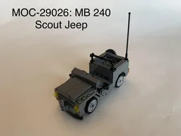 MB 240 Scout Jeep