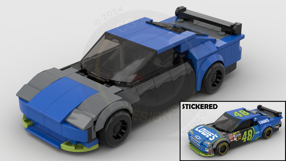 Lego Nascar 2008 HM Johnson