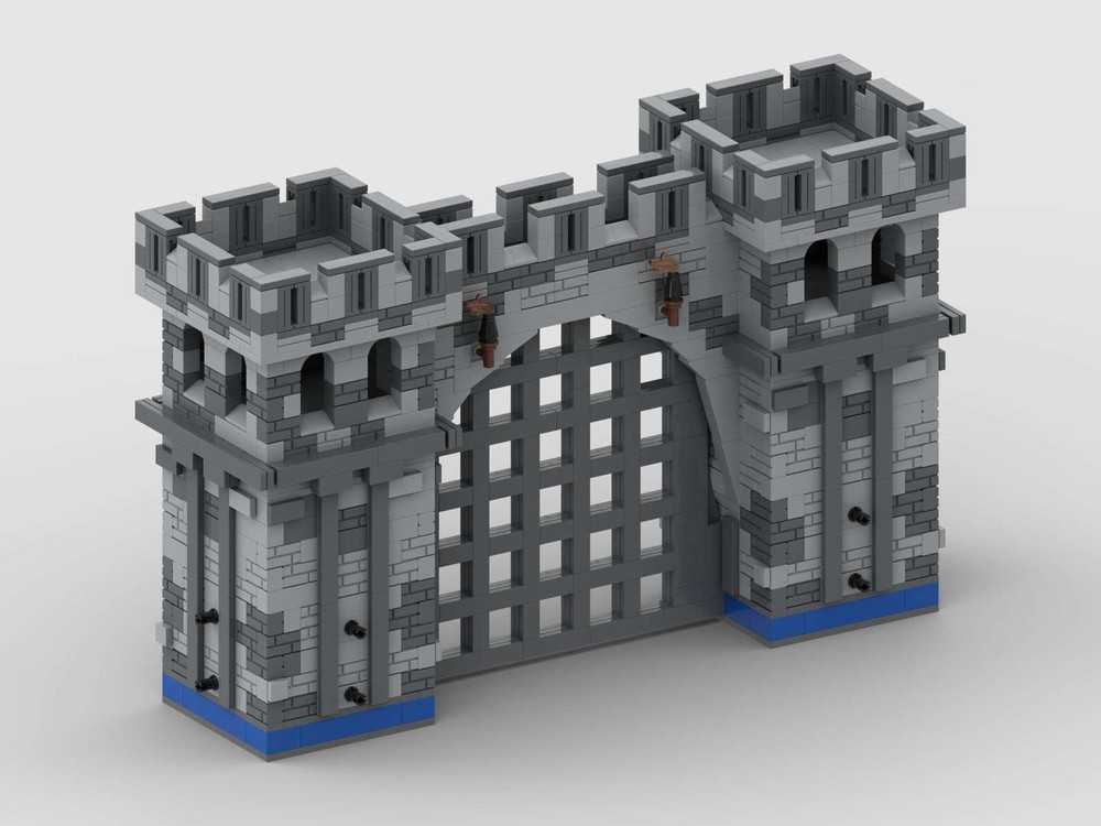 Lego Stone Wall Gate