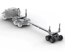 Log Attachment and Trailer for the KrAZ-255