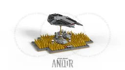 ANDOR Season 2 Micro Diorama : Reaper with troopers