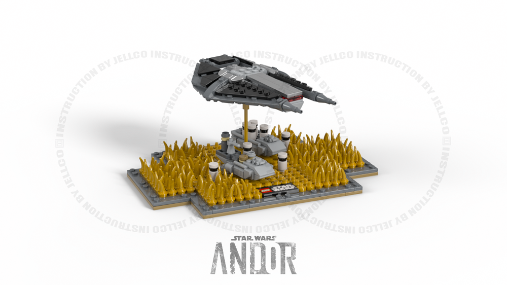 Lego ANDOR Season 2 Micro Diorama : Reaper with troopers