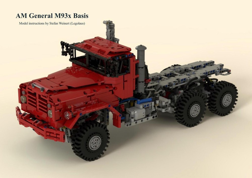 Lego AM General M93x (Basis Chassis for the M93x Family)