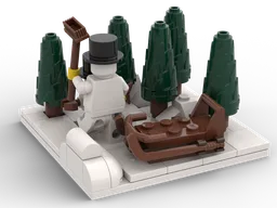 Display for Snowman