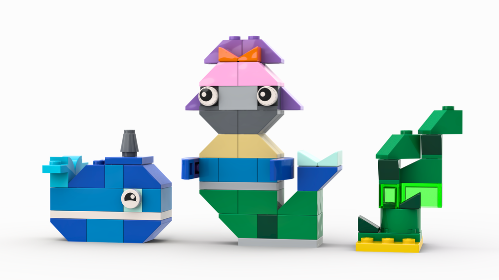 Lego 10696 Mermaid and Narwhal