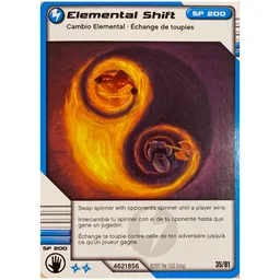 Trading Card, Ninjago Deck #1: 35 - Elemental Shift - North American Version / [No Color/Any Color]