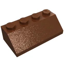 Brick Sloped 45° 2 x 4 / Reddish Brown