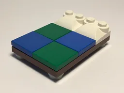 Bed - Minifig Scaled