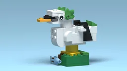 11012 Fancy White Duck