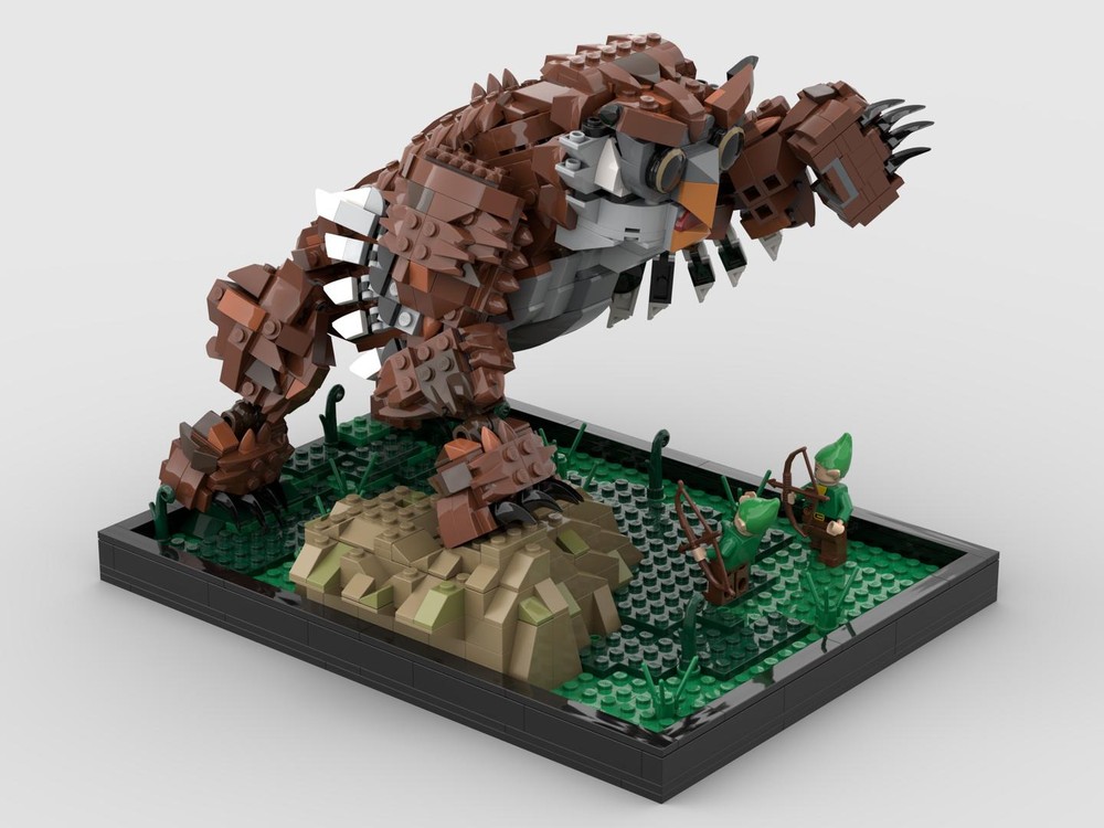 Lego D&D - The Mighty & Mysterious Owl Bear