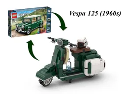 Vespa 125 (10242 Alternative Builds)