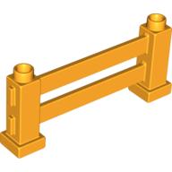 Lego Duplo Fence 1 x 6 x 2 / Bright Light Orange