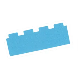 Sticker, Basketball Experience, Brick - Blue / [No Color/Any Color]