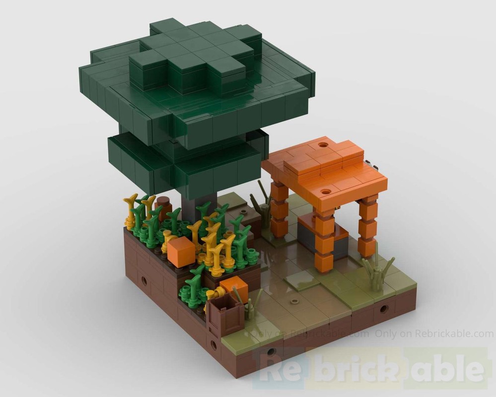 Lego the Savanna_Village part B: rendezvous point 1