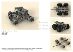 Powered Double Axis for Trucks
