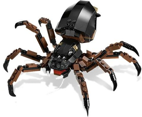 Lego Spider, The Lord of the Rings (Shelob) - Brick Built
