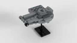 2bricks 1:360 Scale Dash Rendar's Outrider