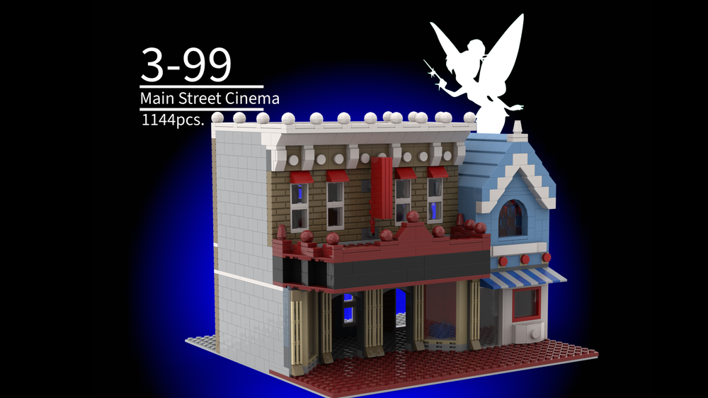 Lego Main Street USA Cinema