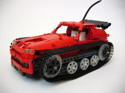Red Devil Tracked Racer