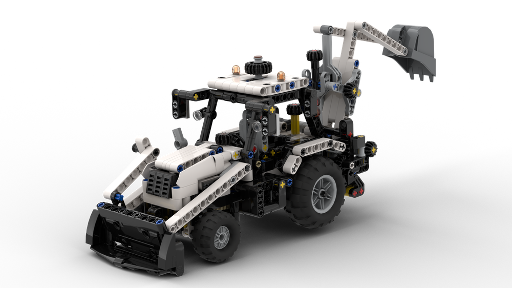 Lego Backhoe Loader