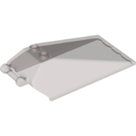 Lego Windscreen 8 x 4 x 2 with Handle and 2 Studs [Hollow Studs] [Plain] / Trans-Brown