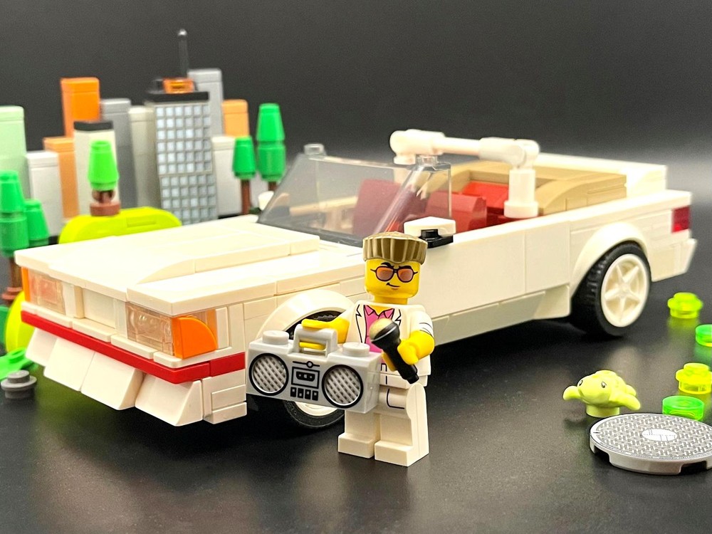 Lego Built Tough Fox Body Mustang - Vanilla Ice Edition