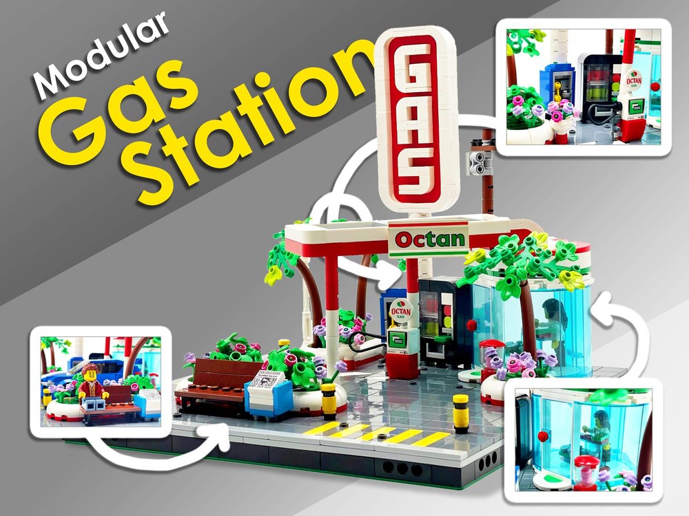 Lego Gas Station