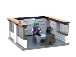 Superhero Police Interrogation Room
