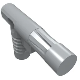 Equipment Hose Nozzle / Gun with Side String Hole / Light Bluish Gray