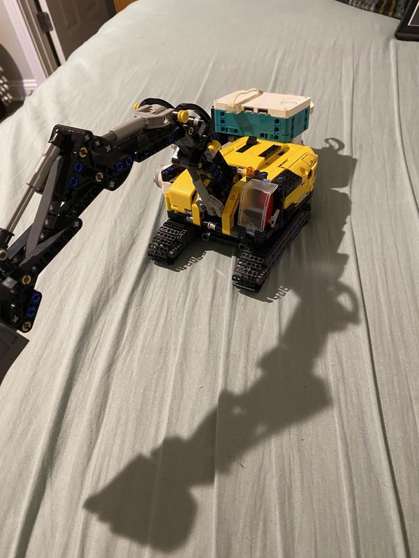 Lego Motorized excavator