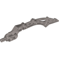 Lego Large Figure Weapon Blade (Hewkii Mahri / Solek) / Pearl Light Gray