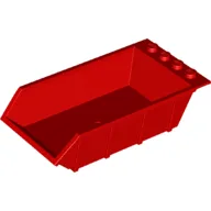 Tipper Bed 4 x 6, Solid Studs / Red