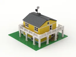 Yellow Swedish House (Stuga)