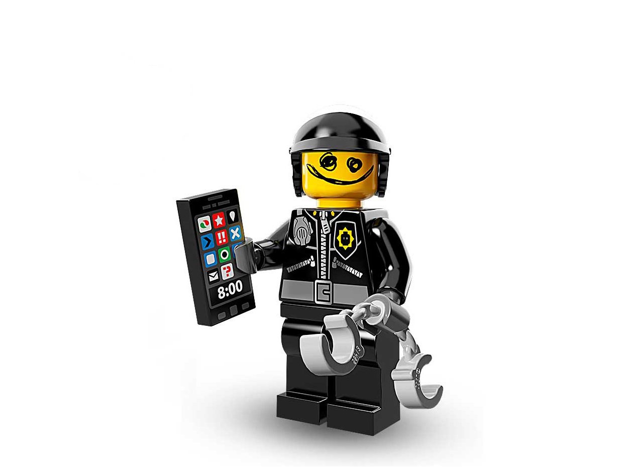 Lego Scribble-Face Bad Cop