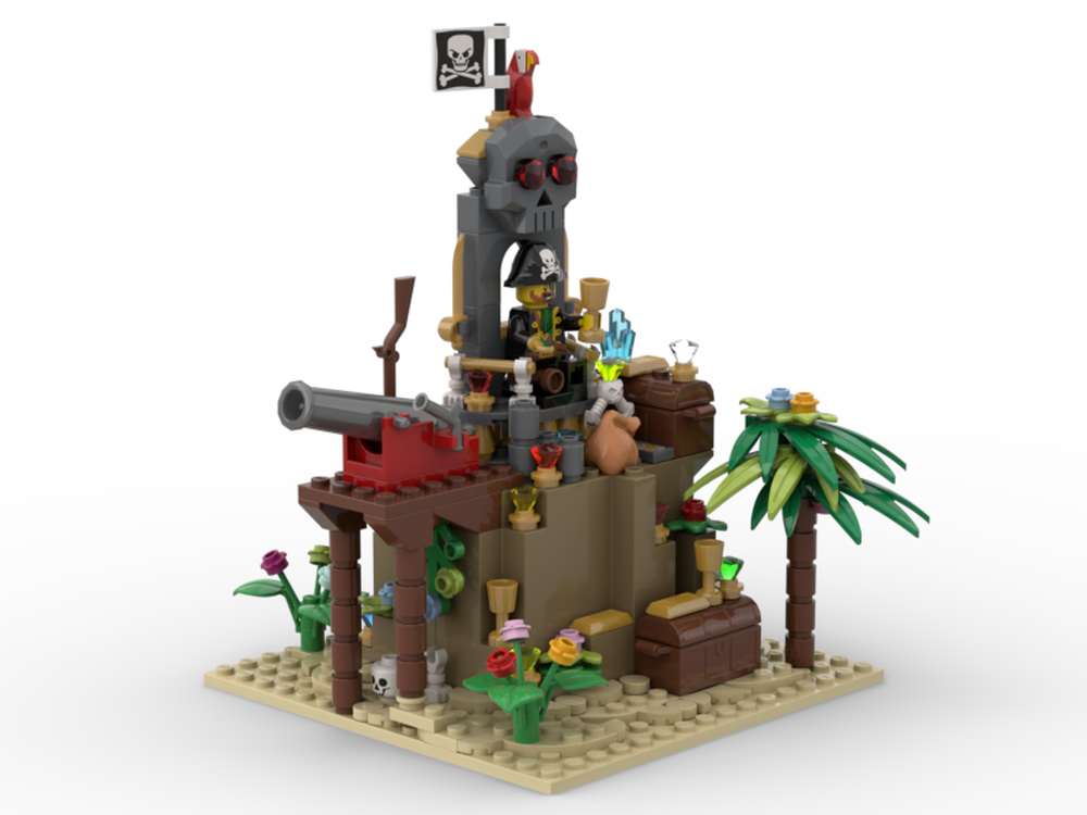 Lego Pirate Treasure Island