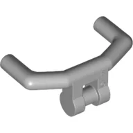 Handlebars with Angular Handles / Light Bluish Gray
