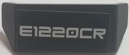 Vehicle, Spoiler with Bar Handle with 'E1220CR' Pattern (Sticker) - Set 70615