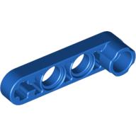 Lego Technic Beam 1 x 4 Thin with Stud Connector / Blue
