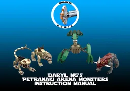 Geonosis Petranaki Arena Monsters - Acklay & Nexu & Orray & Reek