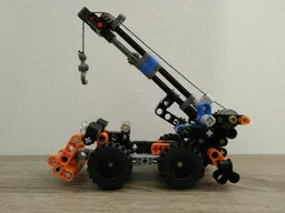 Mini Mobile Crane - 9390 alternate build
